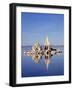 California, Sierra Nevada, Tufa Formations Reflecting in Mono Lake-Christopher Talbot Frank-Framed Photographic Print