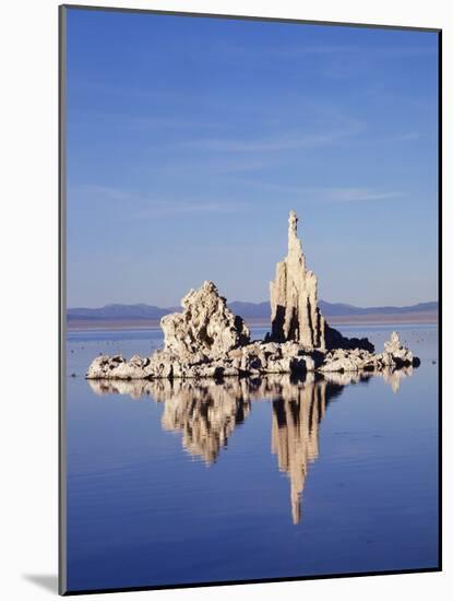 California, Sierra Nevada, Tufa Formations Reflecting in Mono Lake-Christopher Talbot Frank-Mounted Photographic Print