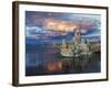 California, Sierra Nevada, Tufa Formations Reflecting in Mono Lake-Christopher Talbot Frank-Framed Photographic Print