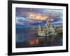 California, Sierra Nevada, Tufa Formations Reflecting in Mono Lake-Christopher Talbot Frank-Framed Photographic Print