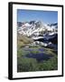 California, Sierra Nevada, Twenty Lakes Basin, a Tarn in a Meadow-Christopher Talbot Frank-Framed Premium Photographic Print