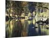 California, Sierra Nevada, Yosemite National Park, Autumn Along the Merced River-Christopher Talbot Frank-Mounted Photographic Print