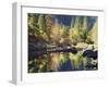 California, Sierra Nevada, Yosemite National Park, Fall Along the Merced River-Christopher Talbot Frank-Framed Photographic Print