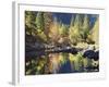 California, Sierra Nevada, Yosemite National Park, Fall Along the Merced River-Christopher Talbot Frank-Framed Photographic Print