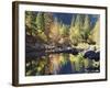 California, Sierra Nevada, Yosemite National Park, Fall Along the Merced River-Christopher Talbot Frank-Framed Photographic Print