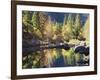 California, Sierra Nevada, Yosemite National Park, Fall Along the Merced River-Christopher Talbot Frank-Framed Photographic Print