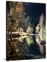 California, Sierra Nevada, Yosemite National Park, Fall Along the Merced River-Christopher Talbot Frank-Stretched Canvas