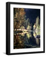 California, Sierra Nevada, Yosemite National Park, Fall Along the Merced River-Christopher Talbot Frank-Framed Photographic Print