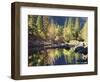 California, Sierra Nevada, Yosemite National Park, Fall Along the Merced River-Christopher Talbot Frank-Framed Photographic Print