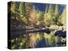 California, Sierra Nevada, Yosemite National Park, Fall Along the Merced River-Christopher Talbot Frank-Stretched Canvas