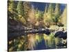 California, Sierra Nevada, Yosemite National Park, Fall Along the Merced River-Christopher Talbot Frank-Stretched Canvas