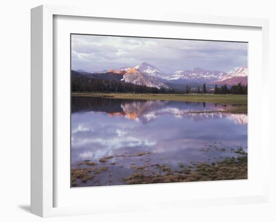 California, Sierra Nevada, Yosemite National Park, Lembert Dome on Tuolumne River-Christopher Talbot Frank-Framed Photographic Print