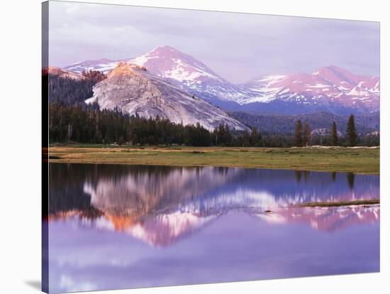 California, Sierra Nevada, Yosemite National Park, Lembert Dome on Tuolumne River-Christopher Talbot Frank-Stretched Canvas