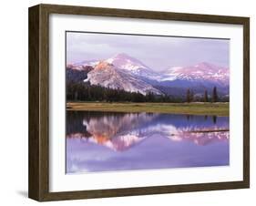 California, Sierra Nevada, Yosemite National Park, Lembert Dome on Tuolumne River-Christopher Talbot Frank-Framed Photographic Print