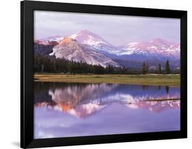 California, Sierra Nevada, Yosemite National Park, Lembert Dome on Tuolumne River-Christopher Talbot Frank-Framed Photographic Print