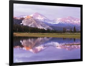 California, Sierra Nevada, Yosemite National Park, Lembert Dome on Tuolumne River-Christopher Talbot Frank-Framed Photographic Print