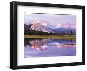 California, Sierra Nevada, Yosemite National Park, Lembert Dome on Tuolumne River-Christopher Talbot Frank-Framed Photographic Print