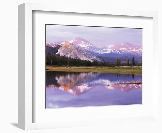 California, Sierra Nevada, Yosemite National Park, Lembert Dome on Tuolumne River-Christopher Talbot Frank-Framed Photographic Print