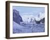 California, Sierra Nevada, Yosemite National Park, Yosemite Valley in Winter-Christopher Talbot Frank-Framed Photographic Print