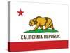 California State Flag Poster Print-null-Stretched Canvas