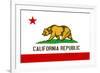 California State Flag-null-Framed Art Print