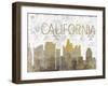 California State-Kimberly Allen-Framed Art Print