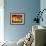 California Sunrise-Abstract Graffiti-Framed Giclee Print displayed on a wall