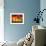 California Sunrise-Abstract Graffiti-Framed Giclee Print displayed on a wall