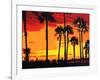 California Sunrise-Abstract Graffiti-Framed Giclee Print