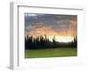 California Sunset-Albert Bierstadt-Framed Giclee Print