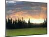 California Sunset-Albert Bierstadt-Mounted Giclee Print