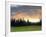 California Sunset-Albert Bierstadt-Framed Giclee Print