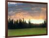 California Sunset-Albert Bierstadt-Framed Giclee Print