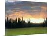 California Sunset-Albert Bierstadt-Mounted Giclee Print