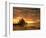 California Sunset-Albert Bierstadt-Framed Giclee Print