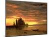 California Sunset-Albert Bierstadt-Mounted Giclee Print