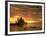 California Sunset-Albert Bierstadt-Framed Giclee Print