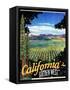 California - The Golden West-null-Framed Stretched Canvas