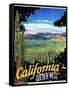 California - The Golden West-null-Framed Stretched Canvas