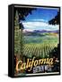 California - The Golden West-null-Framed Stretched Canvas