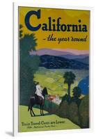 California the Year Round, Travel Poster-null-Framed Giclee Print