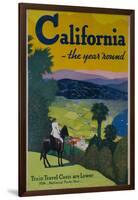 California the Year Round, Travel Poster-null-Framed Giclee Print