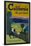 California the Year Round, Travel Poster-null-Framed Giclee Print