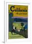 California the Year Round, Travel Poster-null-Framed Giclee Print