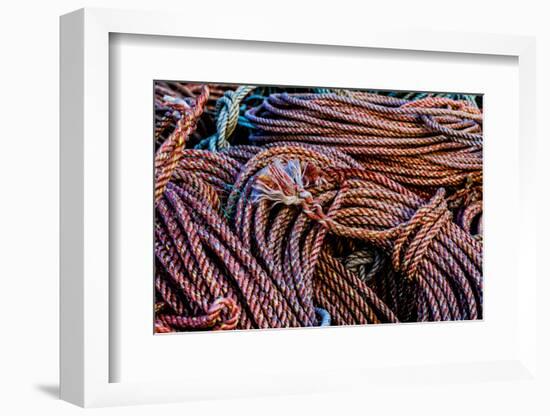 California, USA, Crescent City, Crescent City Marina-Joe Restuccia III-Framed Photographic Print