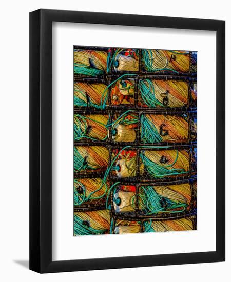 California, USA, Crescent City, Crescent City Marina-Joe Restuccia III-Framed Photographic Print