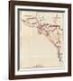 California: Ventura, Los Angeles, San Bernardino, Orange, and San Diego Counties, c.1896-George W^ Blum-Framed Art Print