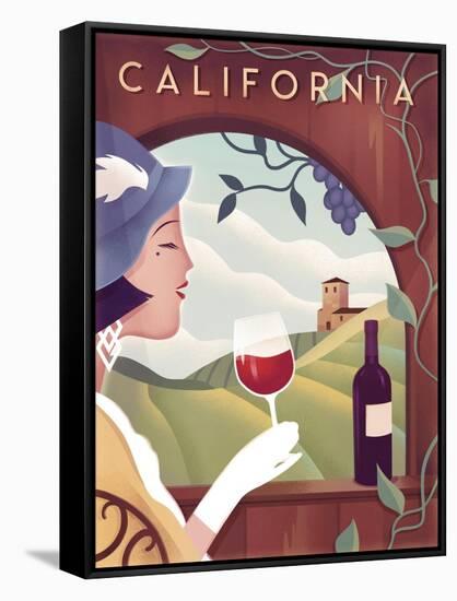 California Wine-Martin Wickstrom-Framed Stretched Canvas