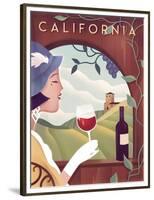 California Wine-Martin Wickstrom-Framed Premium Giclee Print