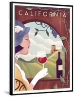 California Wine-Martin Wickstrom-Framed Premium Giclee Print